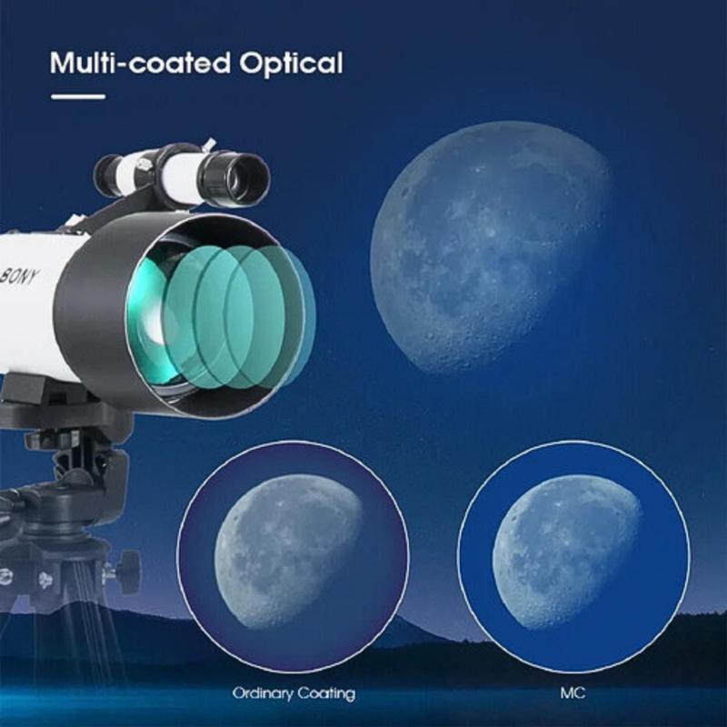 Telescópio Svbony Sv501p Astronômico Refrator Tripé 60mm - Luneta